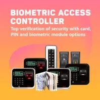 Pengontrol Akses dengan Biometrik (Sidik jari, Wajah) (Biometric Access Controller)