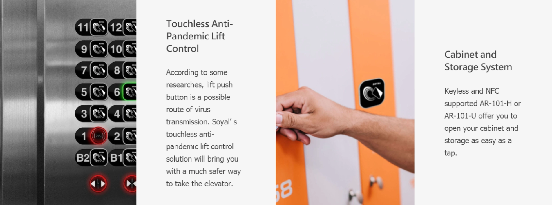 Slideshow Lift Akses Kontrol banner soyal 2